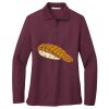 Women's Silk Touch Long Sleeve Polo Thumbnail