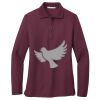 Women's Silk Touch Long Sleeve Polo Thumbnail