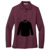 Women's Silk Touch Long Sleeve Polo Thumbnail