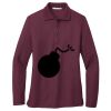Women's Silk Touch Long Sleeve Polo Thumbnail