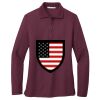 Women's Silk Touch Long Sleeve Polo Thumbnail