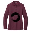 Women's Silk Touch Long Sleeve Polo Thumbnail
