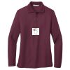 Women's Silk Touch Long Sleeve Polo Thumbnail