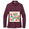 Women's Silk Touch Long Sleeve Polo Thumbnail