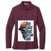 Women's Silk Touch Long Sleeve Polo Thumbnail