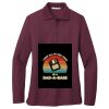 Women's Silk Touch Long Sleeve Polo Thumbnail