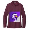 Women's Silk Touch Long Sleeve Polo Thumbnail