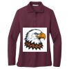Women's Silk Touch Long Sleeve Polo Thumbnail