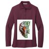 Women's Silk Touch Long Sleeve Polo Thumbnail