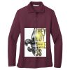 Women's Silk Touch Long Sleeve Polo Thumbnail