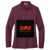 Women's Silk Touch Long Sleeve Polo Thumbnail