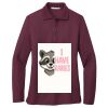 Women's Silk Touch Long Sleeve Polo Thumbnail