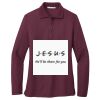 Women's Silk Touch Long Sleeve Polo Thumbnail