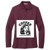 Women's Silk Touch Long Sleeve Polo Thumbnail