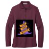 Women's Silk Touch Long Sleeve Polo Thumbnail