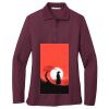 Women's Silk Touch Long Sleeve Polo Thumbnail
