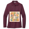 Women's Silk Touch Long Sleeve Polo Thumbnail