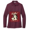Women's Silk Touch Long Sleeve Polo Thumbnail