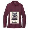 Women's Silk Touch Long Sleeve Polo Thumbnail