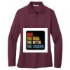 Women's Silk Touch Long Sleeve Polo Thumbnail