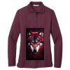 Women's Silk Touch Long Sleeve Polo Thumbnail