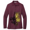 Women's Silk Touch Long Sleeve Polo Thumbnail