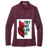 Women's Silk Touch Long Sleeve Polo Thumbnail