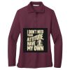 Women's Silk Touch Long Sleeve Polo Thumbnail