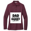 Women's Silk Touch Long Sleeve Polo Thumbnail