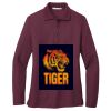 Women's Silk Touch Long Sleeve Polo Thumbnail