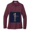 Women's Silk Touch Long Sleeve Polo Thumbnail