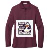 Women's Silk Touch Long Sleeve Polo Thumbnail