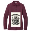 Women's Silk Touch Long Sleeve Polo Thumbnail