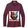 Women's Silk Touch Long Sleeve Polo Thumbnail