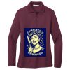 Women's Silk Touch Long Sleeve Polo Thumbnail