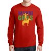 DryBlend ® 50 Cotton/50 Poly Long Sleeve T Shirt Thumbnail