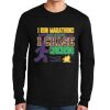 Ultra Cotton ® 100% US Cotton Long Sleeve T Shirt with Pocket Thumbnail
