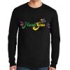 Ultra Cotton ® 100% US Cotton Long Sleeve T Shirt with Pocket Thumbnail