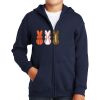 Youth Heavy Blend Full Zip Hooded Sweatshirt Thumbnail