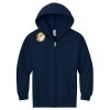 Youth NuBlend ® Full Zip Hooded Sweatshirt Thumbnail