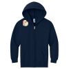Youth NuBlend ® Full Zip Hooded Sweatshirt Thumbnail