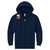 Youth NuBlend ® Full Zip Hooded Sweatshirt Thumbnail
