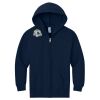Youth NuBlend ® Full Zip Hooded Sweatshirt Thumbnail