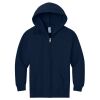 Youth NuBlend ® Full Zip Hooded Sweatshirt Thumbnail