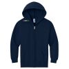 Youth NuBlend ® Full Zip Hooded Sweatshirt Thumbnail