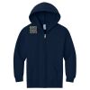 Youth NuBlend ® Full Zip Hooded Sweatshirt Thumbnail