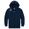 Youth NuBlend ® Full Zip Hooded Sweatshirt Thumbnail